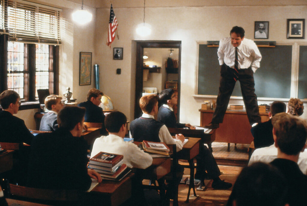 Filmes sobre educação: Sociedade dos Poetas Mortos